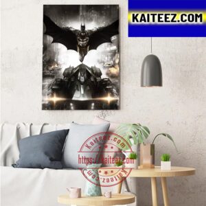 Batman Arkham Knight Official Poster Art Decor Poster Canvas
