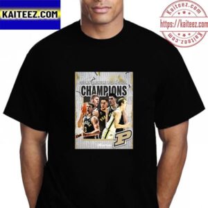 Big Ten Mens Basketball Regular Season Champions Are Purdue Basketball Vintage T-Shirt
