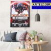 Birmingham Stallions In The 2023 USFL College Draft Select Mark Evans II Art Decor Poster Canvas