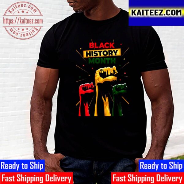 Black History Month Collection and Celebrate African American Heritage Vintage T-Shirt