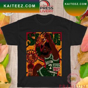 Boston Jaylen Brown power moves artist T-shirt