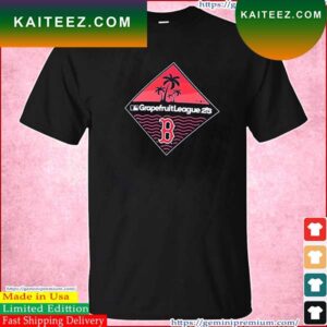 Boston Red Sox Grapefruit League 2023 MLB Spring Training Diamond T-Shirt