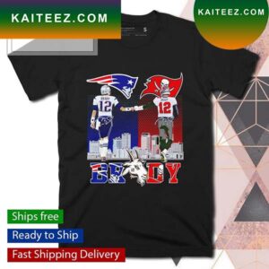 Brady New England Patriots Tampa Bay Buccaneers T-shirt