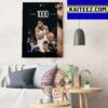 Caitlin Clark The Top 10 All Time In Both Career Scoring And Assists Art Decor Poster Canvas