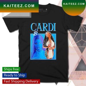 Cardi B 90s Celebrity graphic T-shirt