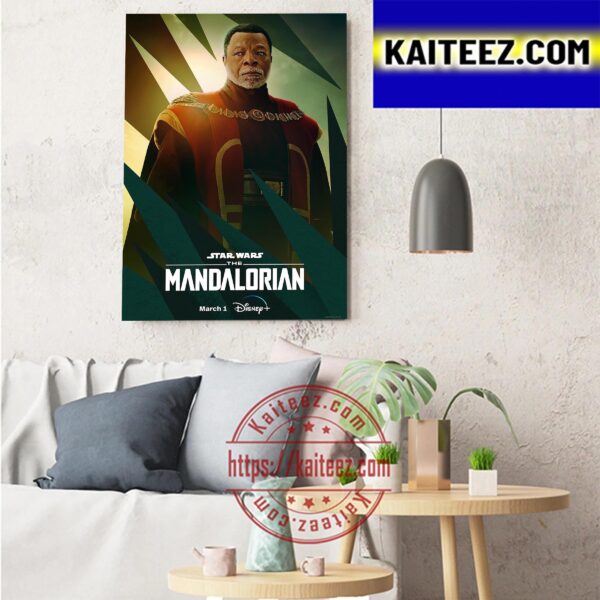 Carl Weathers As Greef Karga In Star Wars The Mandalorian Art Decor Poster Canvas