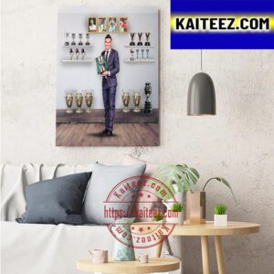 Casemiro And All The Cups In His Career Art Decor Poster Canvas