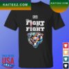 Carolina Panthers crucial catch intercept cancer your fight is our fight T-shirt