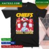 Chiefs Super Bowl Champions LVII Kansas City Chiefs Signatures 2023 T-Shirt