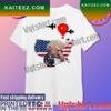 Chinese Spy Balloon Surveillance Biden China Flag T-Shirt