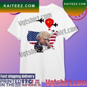 Chinese Spy Balloon Surveillance Biden Chinese T-shirt