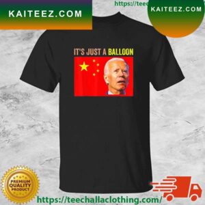 Chinese Spy Balloon Surveillance Joe Biden T-shirt
