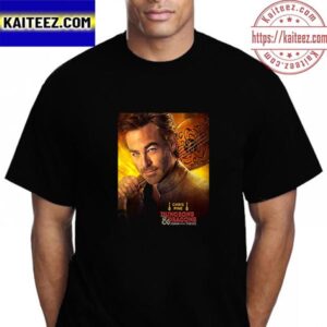 Chris Pine As Edgin The Bard In The Dungeons And Dragons Honor Among Thieves Vintage T-Shirt
