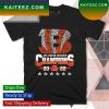 Cincinnati Bengals Champions American Football Conference 2022 2023 T-shirt