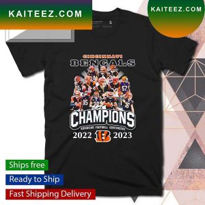 Cincinnati Bengals Champions American Football Conference 2022 2023 T-shirt