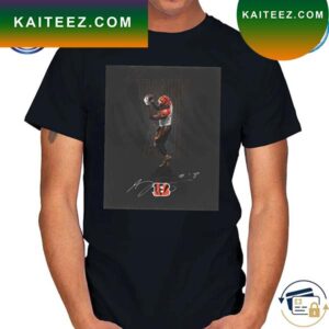 Cincinnati bengals Thank you Ajgreen signature T-Shirt