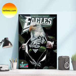 Congratulations Philadelphia Eagles Become Winner Of Super Bowl LVII 2023 Poster Canvas