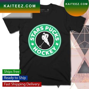 Dallas Stars Stars pucks hockey T-shirt