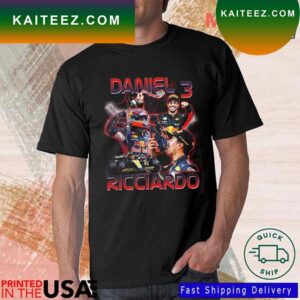 Daniel Ricciardo F1 Vintage Ricciardo Racing T-Shirt