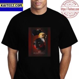 Daredevil Born Again Of Marvel Studios Poster Movie Vintage T-Shirt