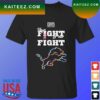 Denver Broncos crucial catch intercept cancer your fight is our fight T-shirt