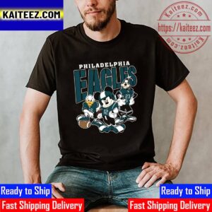 Disney Football Team x Philadelphia Eagles Champions 2023 Super Bowl LVII Champions Vintage T-Shirt