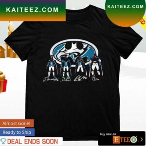 Eagles Batman player signatures T-shirt