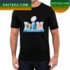 Eagles Vs Chiefs Jason Kelce Vs Travis Kelce Brothers Super Bowl LVII 2023 Signatures T-shirt