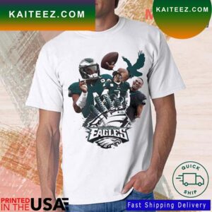 Eagles Jalen Hurt 2023 Super Bowl Lvii T-Shirt