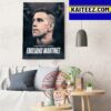 Emi Martinez Wins The Best FIFA Mens Goalkeeper 2022 Art Decor Poster Canvas