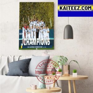 FIFA Club World Cup 2022 World Champions Are Real Madrid Art Decor Poster Canvas