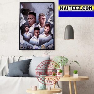 FIFA Club World Cup Morocco 2022 World Champions Are Real Madrid Art Decor Poster Canvas