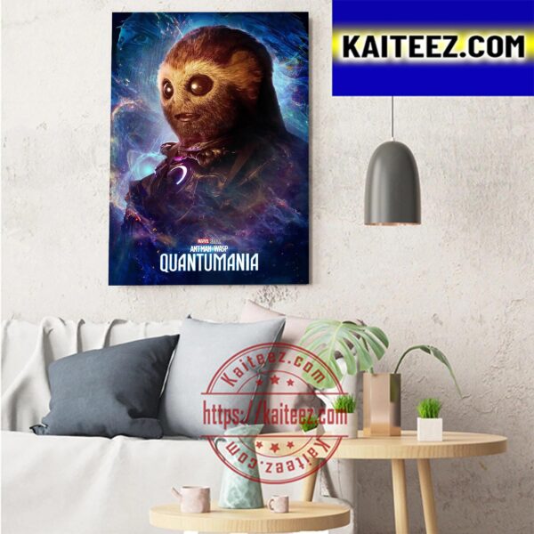 Furry Face In Ant Man And The Wasp Quantumania Of Marvel Studios Art Decor Poster Canvas