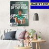 Garrett Wilson Is 2022 NFL Offensive Rookie Of The Year Art Decor Poster Canvas