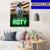 Garrett Wilson Is AP NFL Offensive Rookie Of The Year 2022 Art Decor Poster Canvas