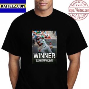 Garrett Wilson Winner The 2022 Offensive Rookie Of The Year Vintage T-Shirt