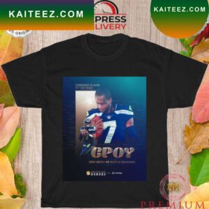 Geno Smith QB Seattle Seahawks Comeback player of the year T-shirt