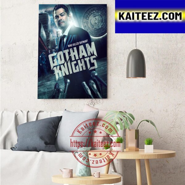 Gotham Knights Who Killed Batman Poster Art Decor Poster Canvas