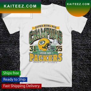 Green Bay Packers Super Bowl gridiron locker T-shirt