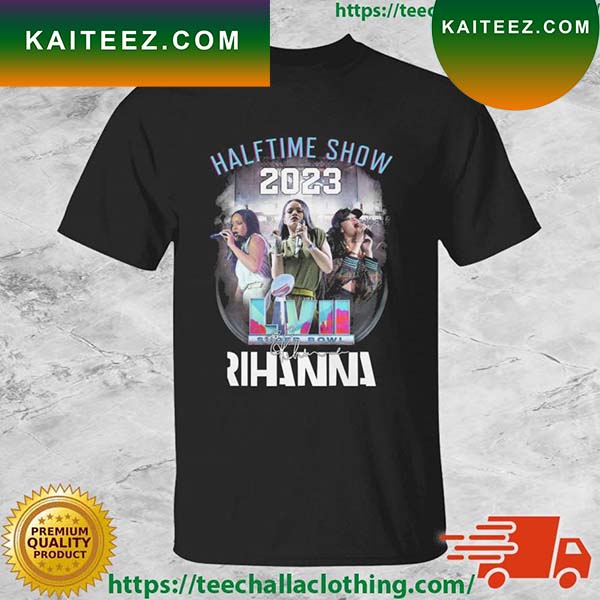 Rihanna Perform At The 2023 Super Bowl Vintage T-Shirt - Kaiteez
