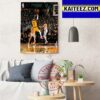 LeBron James All Time NBA Points Leader With 38K+ Points Art Decor Poster Canvas