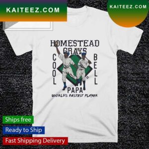 Homestead Grays Cool Papa Bell T-shirt