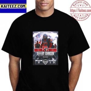 Houston Gamblers In The 2023 USFL College Draft Select DT Jeffery Johnson From Oklahoma Vintage T-Shirt
