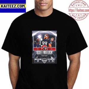 Houston Gamblers In The 2023 USFL College Draft Select DT Scott Matlock From Boise State Vintage T-Shirt