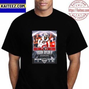 Houston Gamblers In The 2023 USFL College Draft Select S Jason Taylor II From Oklahoma State Vintage T-Shirt