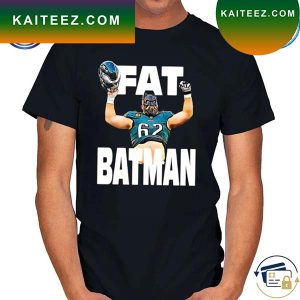 Jason Kelce Fat Batman Philadelphia Football T-Shirt