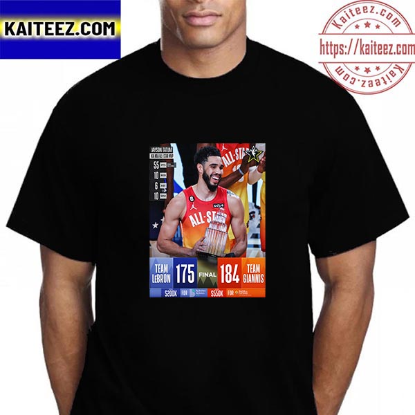 Vintage Jayson Tatum Boston Celtics NBA All Star 2022 Shirt