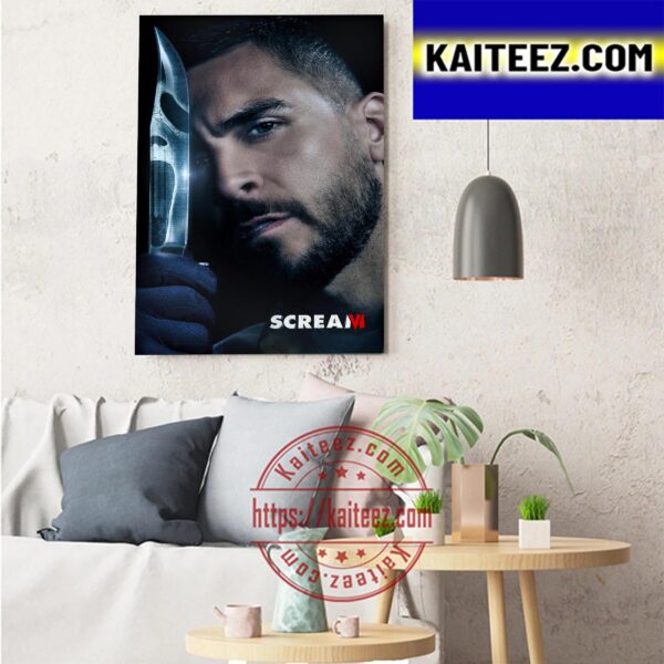 Josh Segarra As Danny In The Scream VI Movie Art Decor Poster Canvas