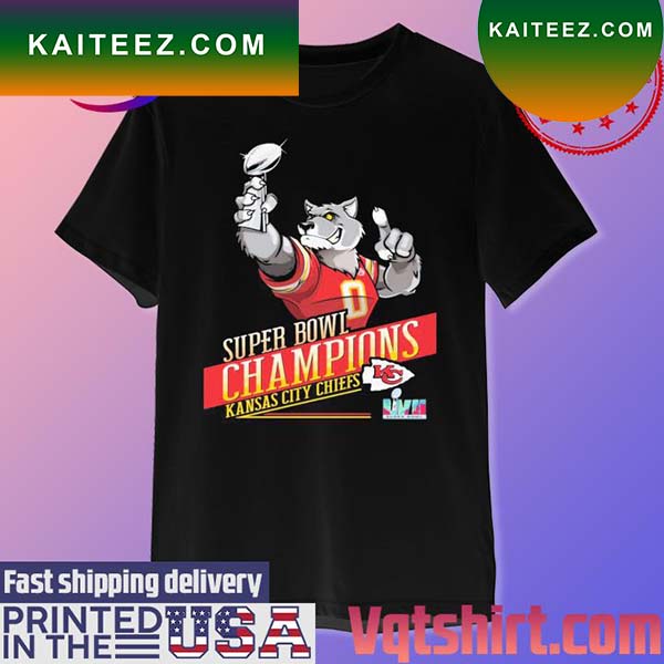 Kc Wolf Kansas City Chiefs Super Bowl Champions 2023 T-shirt - Kaiteez