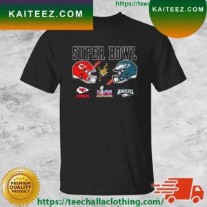 KC Chiefs Vs Philadelphia Eagles 2023 LVII Super Bowl T-shirt